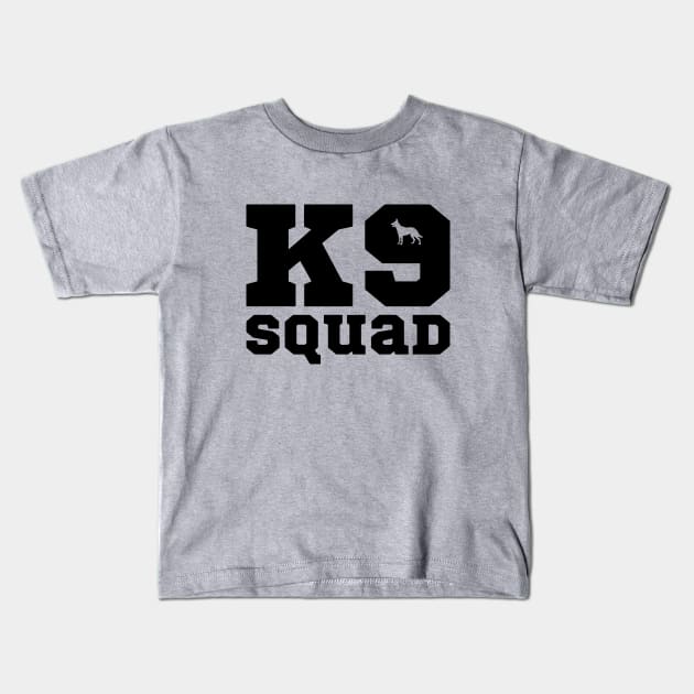 K9 Squad Kids T-Shirt by Drizzy Tees